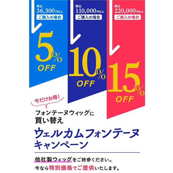 フォンテーヌ 緑の森 エコキャンペーン